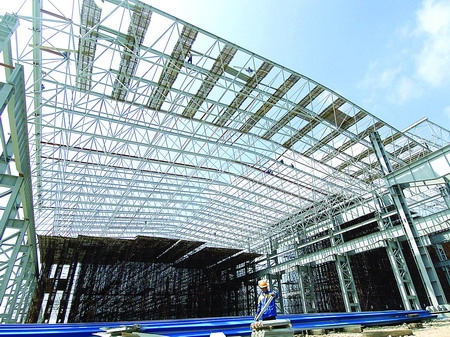 林芝船厂网架工程