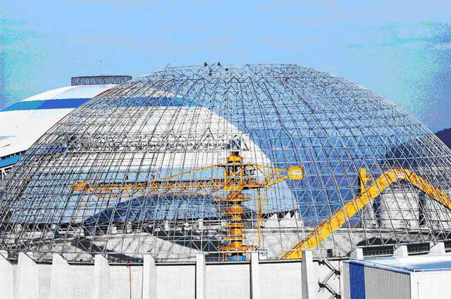 林芝电厂网架工程