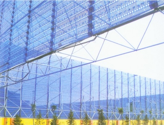 林芝环保扫风墙网架工程
